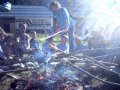 am Lagerfeuer
